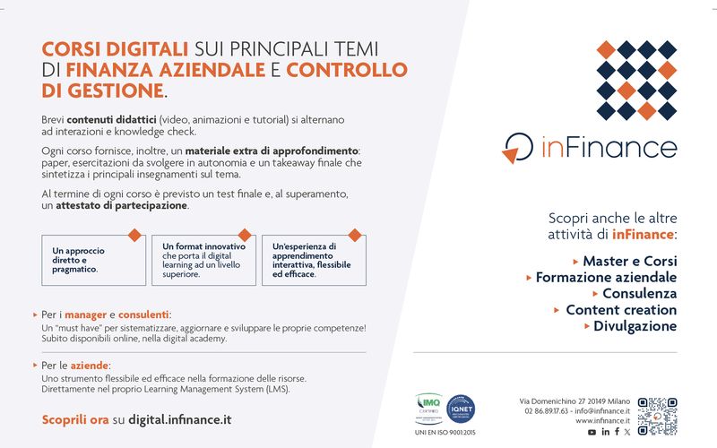 Campagna stampa inFinance sul digital learning