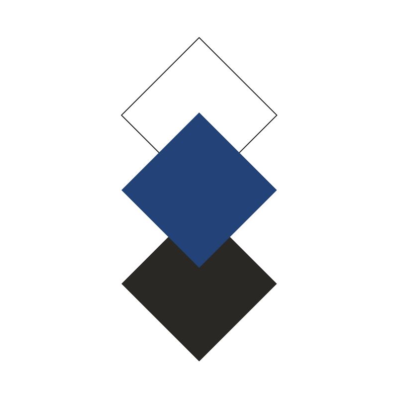 Studio cromatico blu e oro